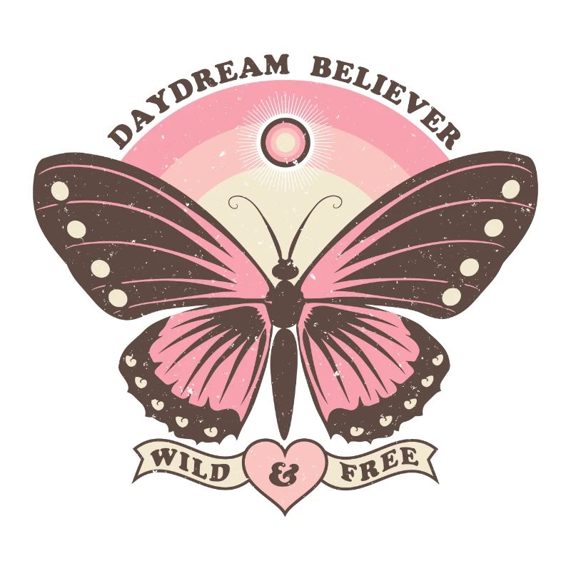 Boho Style Butterfly