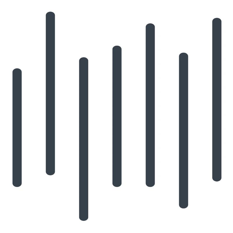 Linienrhythmus Dunkelblau