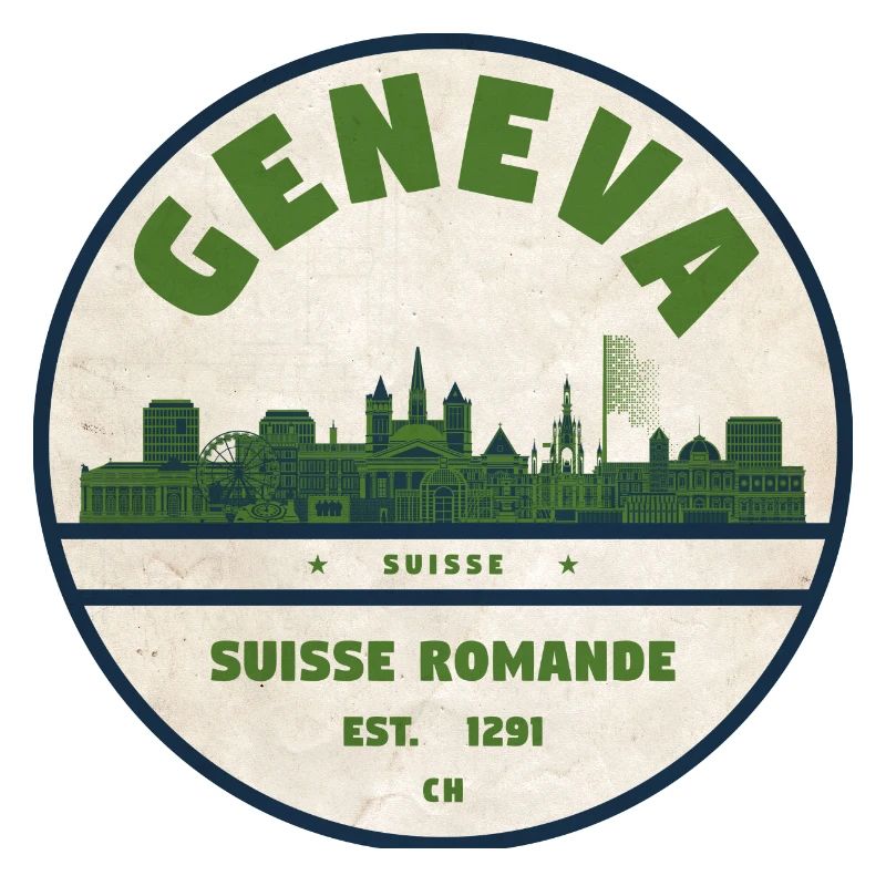 Insigne de la Skyline de Genève Romande