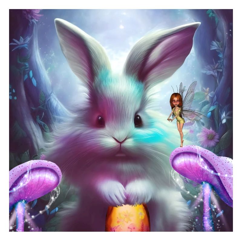 Lapin de Pâques mignon