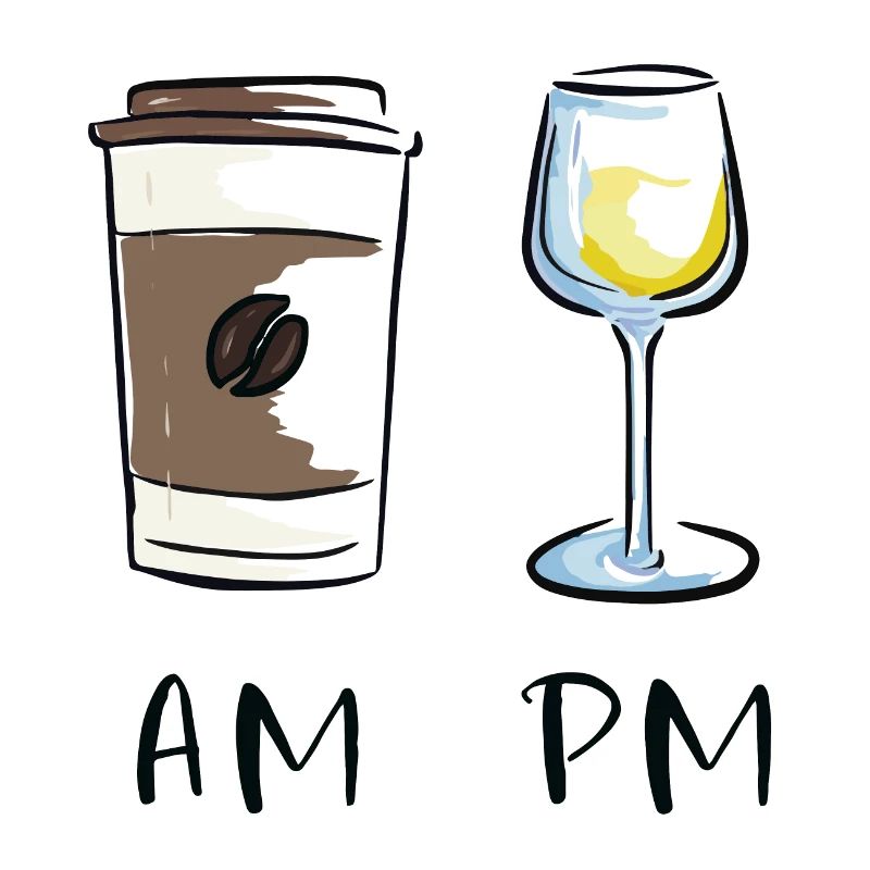 AM - PM, Coffee - Wine