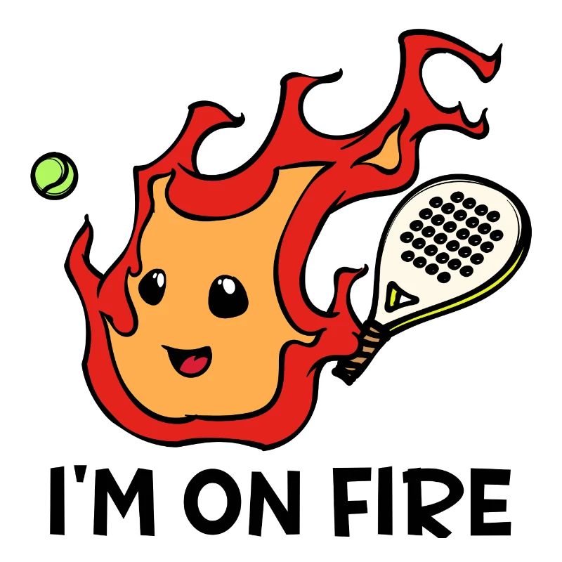 Spieler Padel Statement Training Racket Turnier