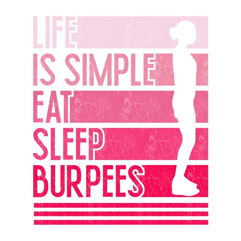 La vie est facile, design de burpees