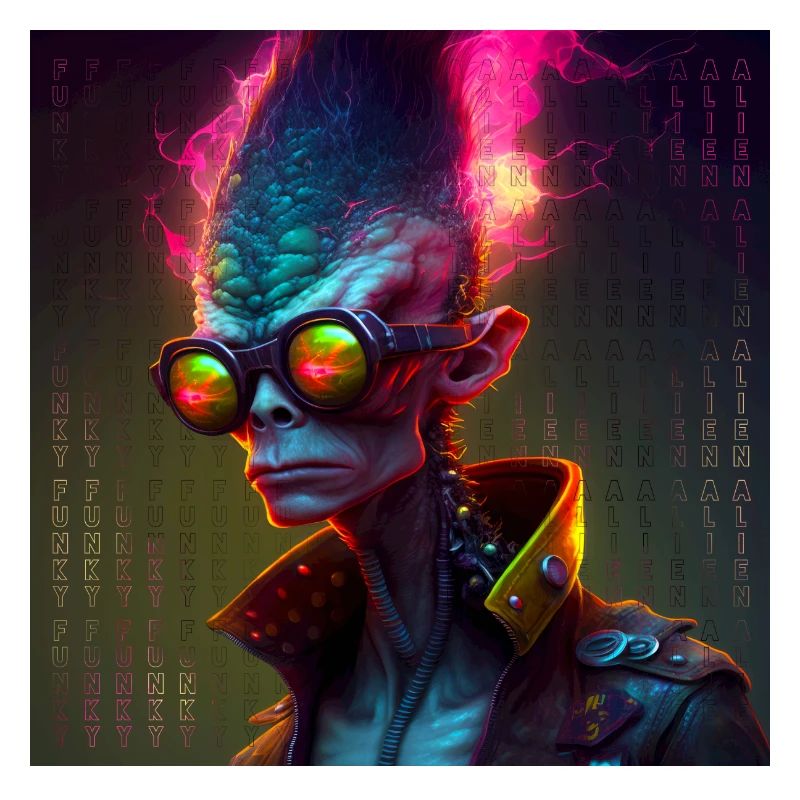 Funky alien 01