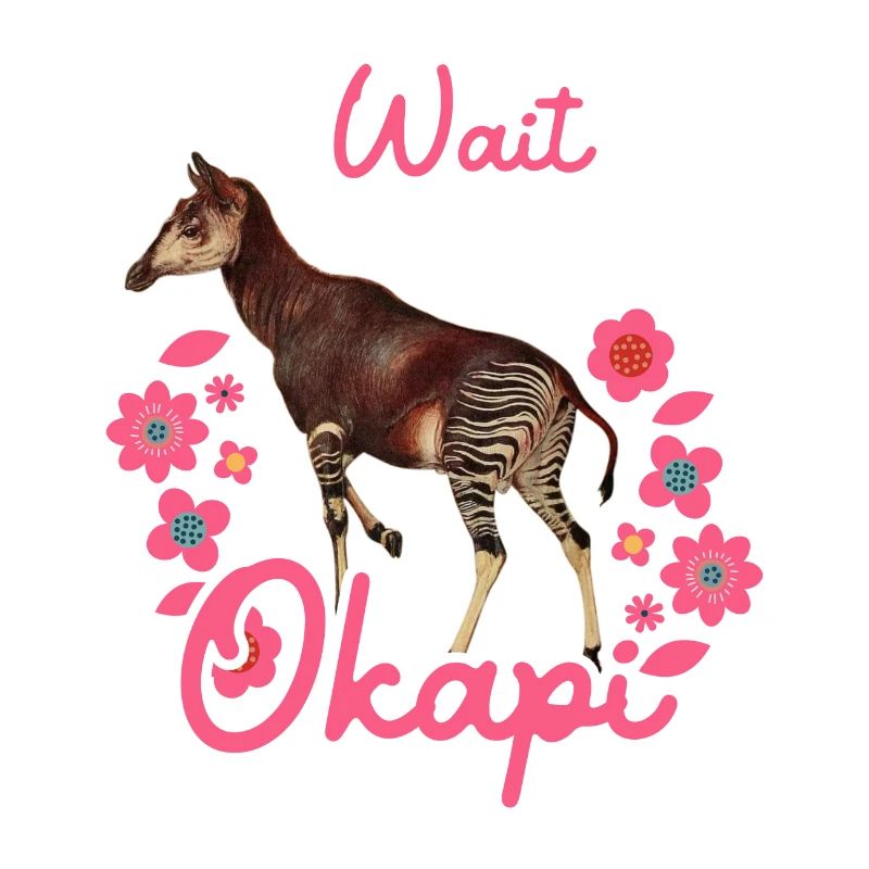 Warte, ich sehe ein Okapi