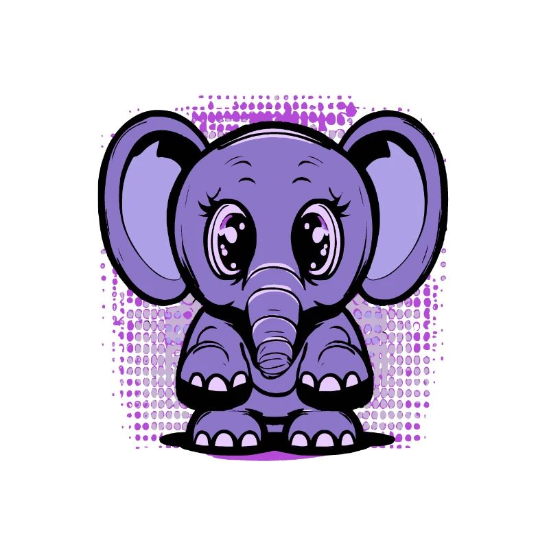 Mignon bébé éléphant