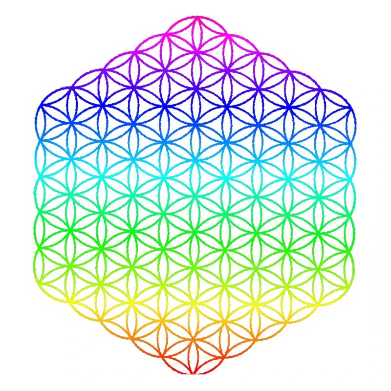 Blume des Lebens - 5. Dimension - Mandala