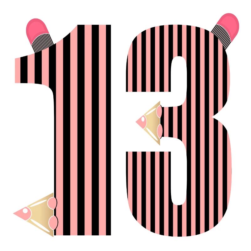 SCHOOL CHILD THIRTEEN - NUMBER 13
