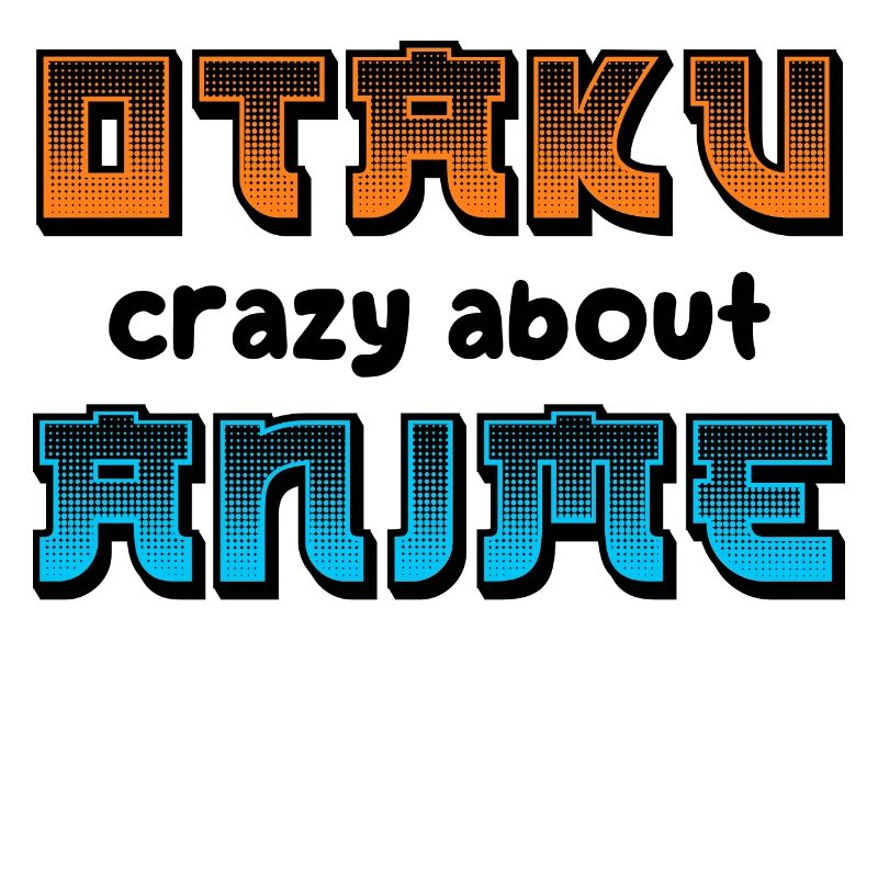 Otaku Déclaration Manga Comic Animation Japonais