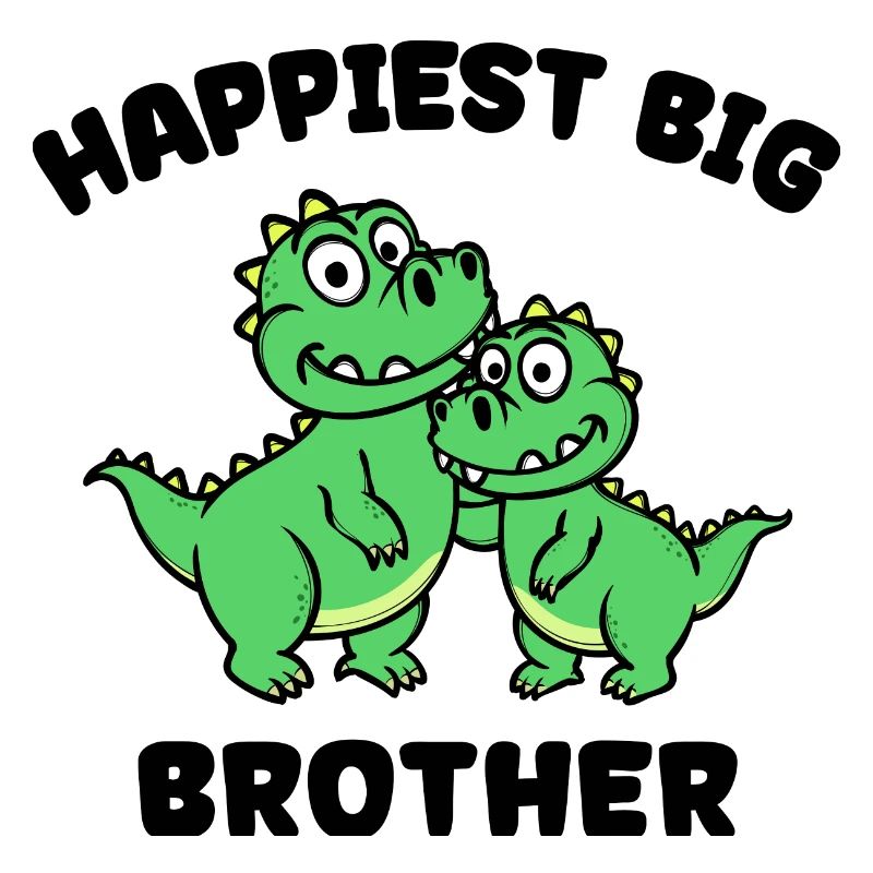 Dino Sibling Love Big Brother Statement