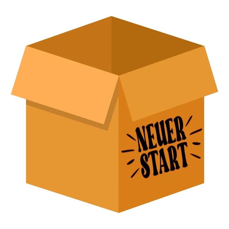 NEUER START - ABSCHIEDSGESCHENKE KARTON