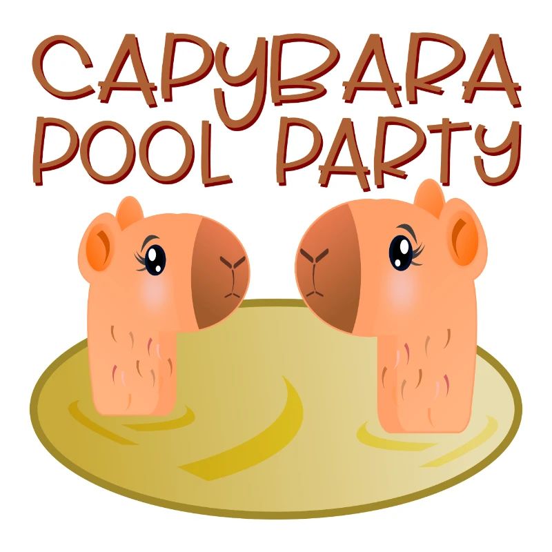 CAPYBARA POOL PARTY SWIM