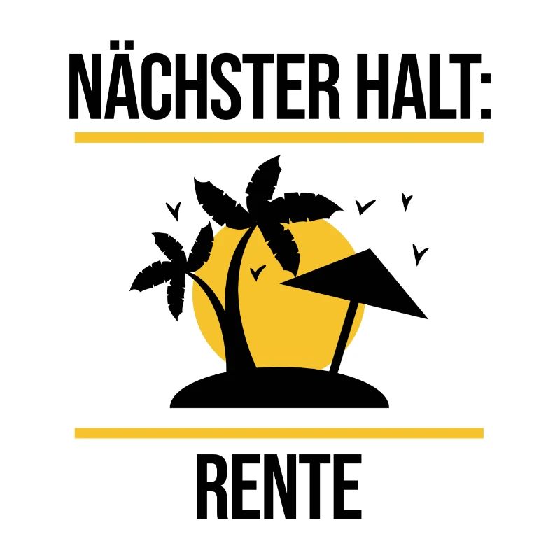 Pension Statement Ruhestand Lebensabend Abschied