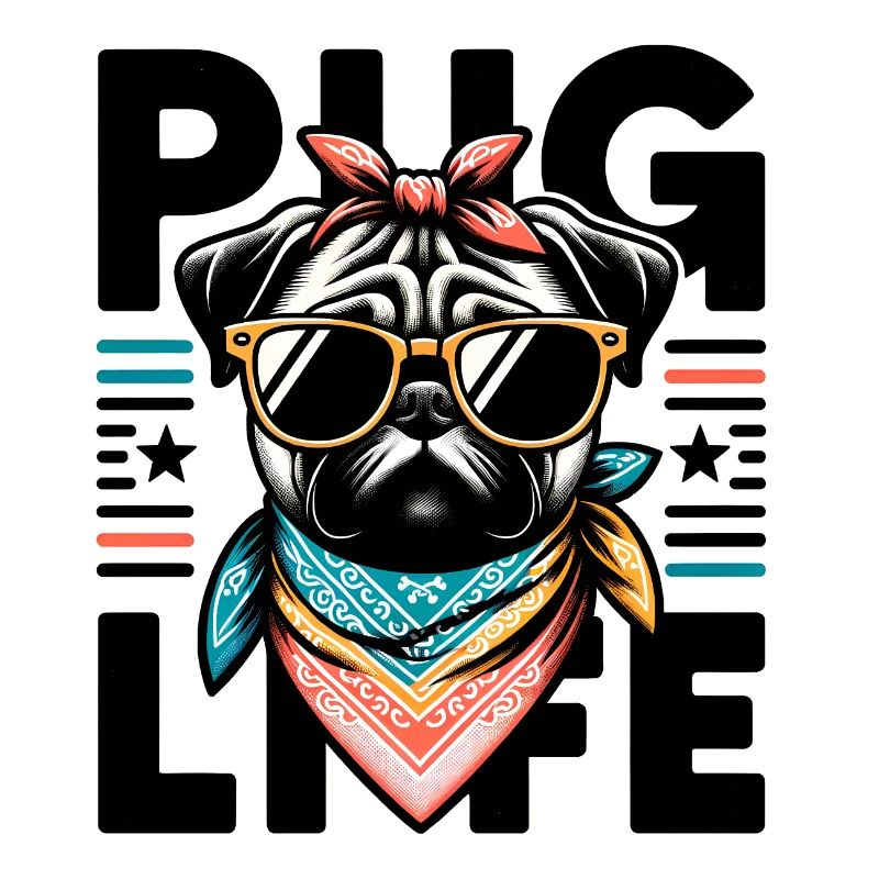 Pug Life Dog