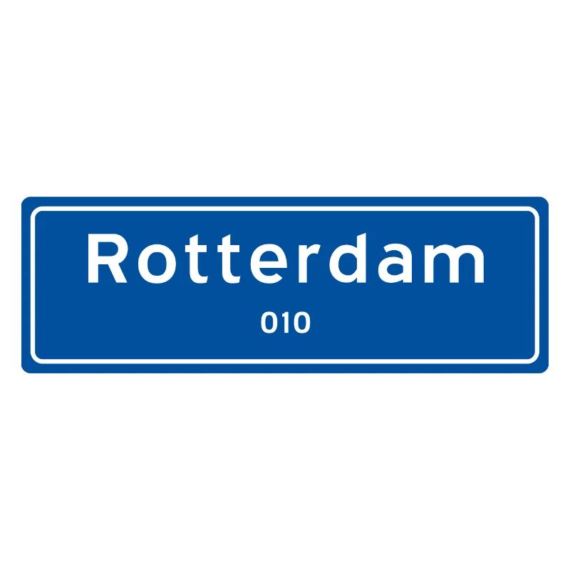 Rotterdam 010 Ortsschild