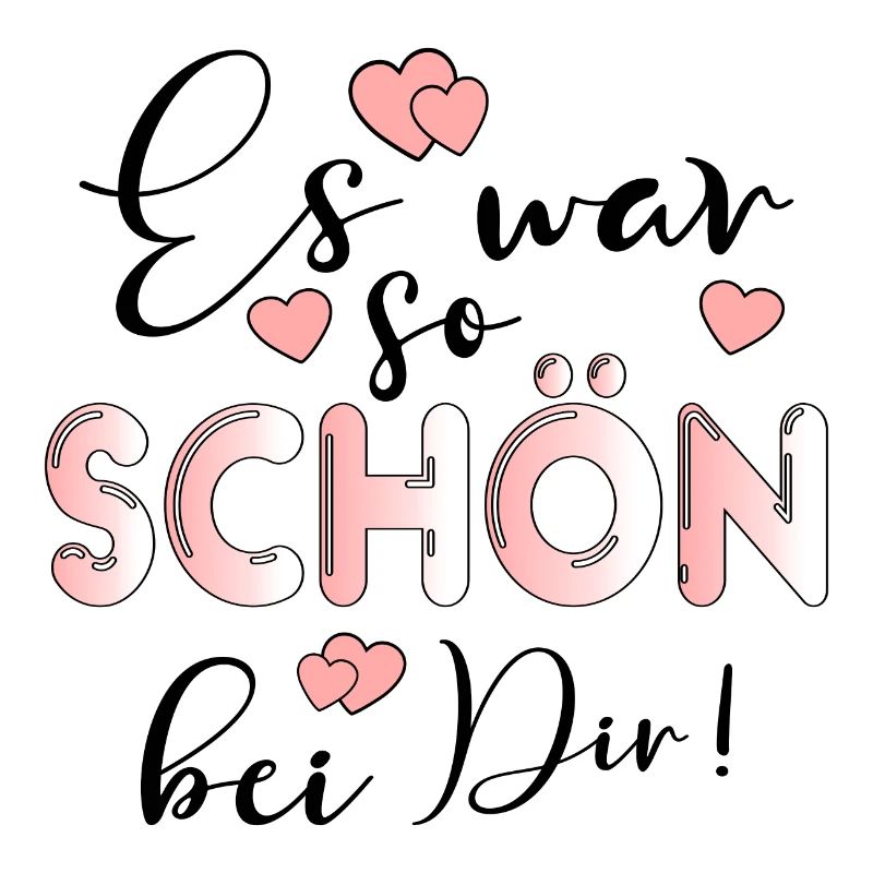 SO SCHÖN BEI DIR BESUCH - GAST GESCHENKE