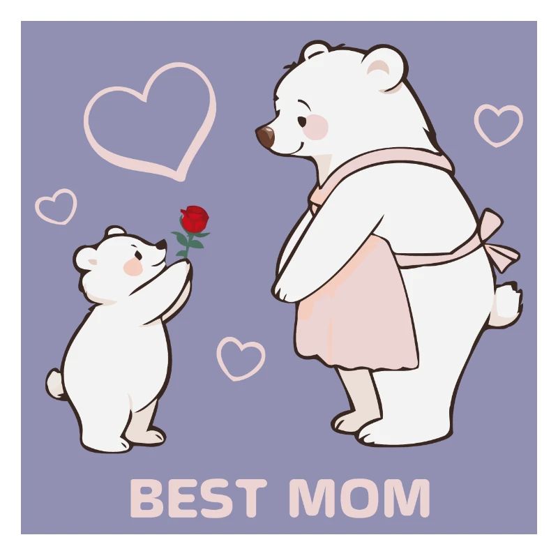 Bären Best Mom Muttertag