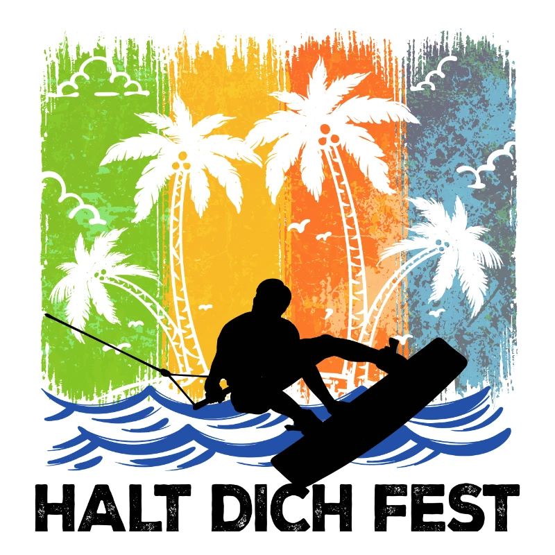 Wakeboard Kitesurfer Statement Surf Stunt Wave