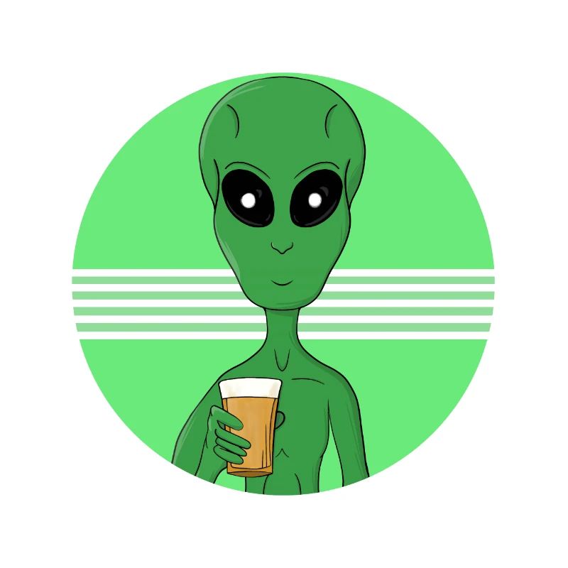 An Alien Having Fun