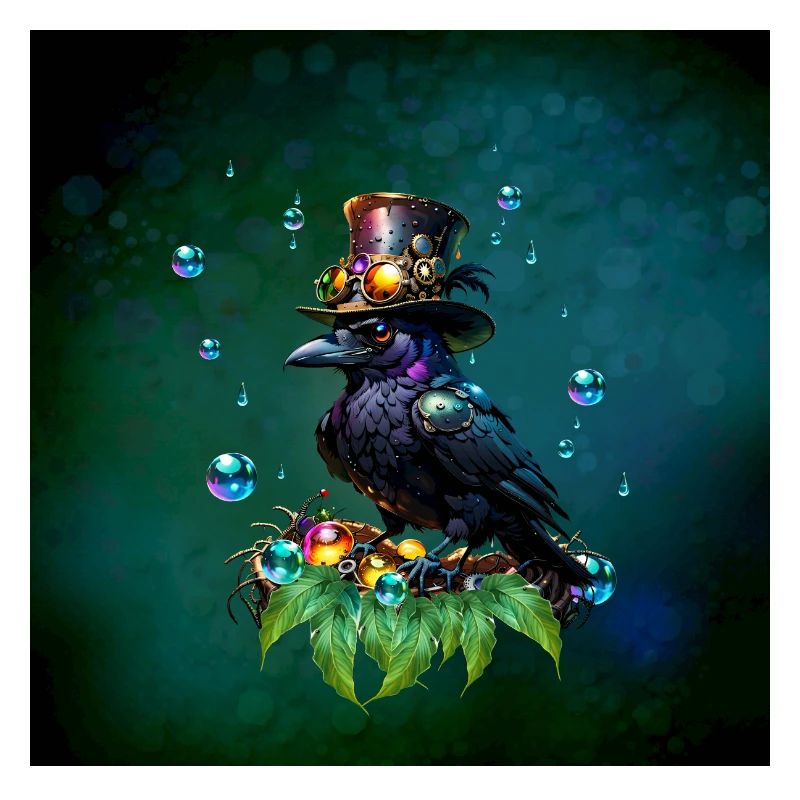 Fantastic Steampunk Raven
