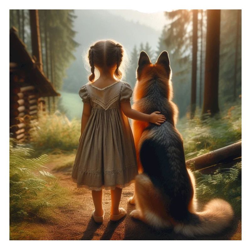 German Shepherd Art