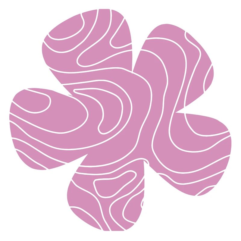 Bloom aux lignes ondulées – Design élégant