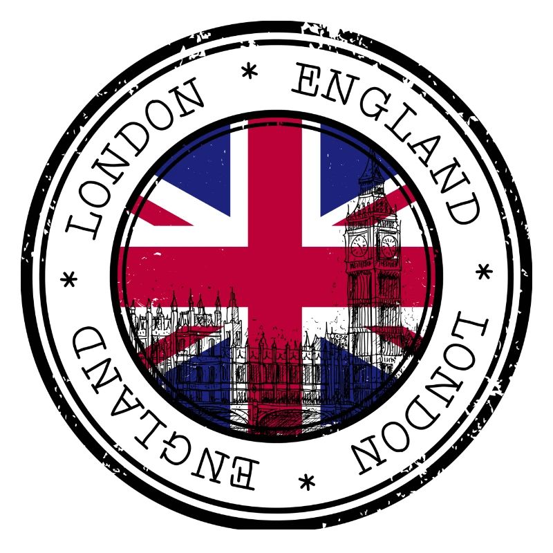 Insigne rond du drapeau de Londres