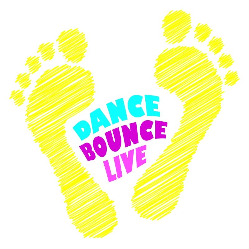 Dance Bounce Live barefoot NEON yellow