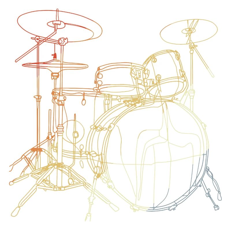 Drums Vintage Look