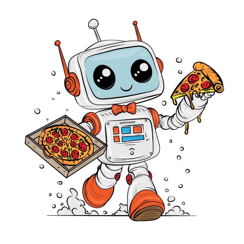 PizzaRobot– Multitask-Roboter, der Pizza Liefert