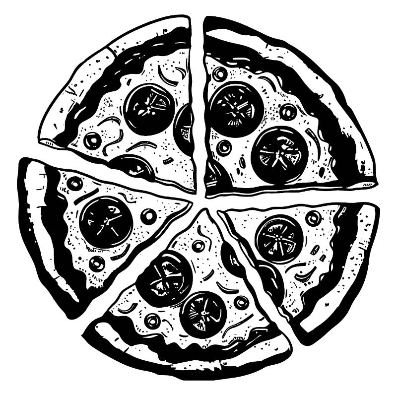Pizza Drawing