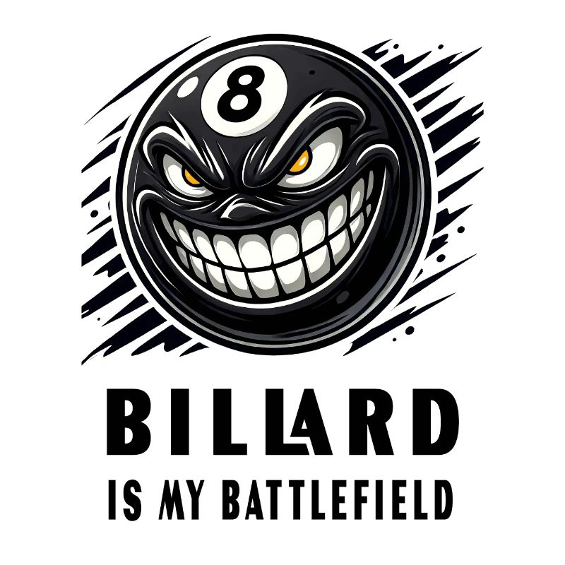 Le billard est mon champ de bataille