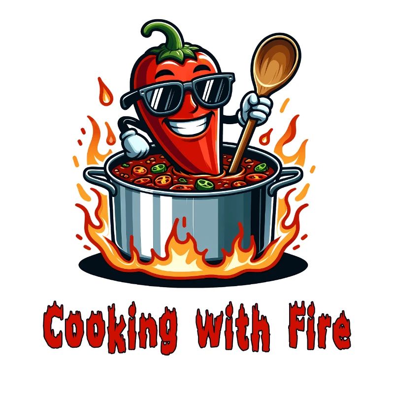 Cuisiner avec le feu