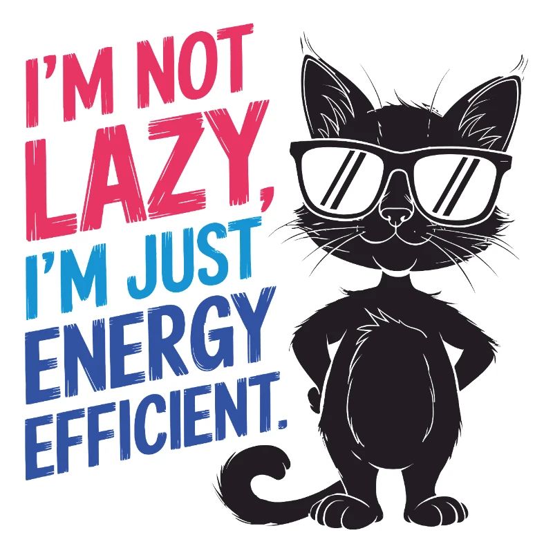 I'm Not Lazy, I'm Just Energy Efficient