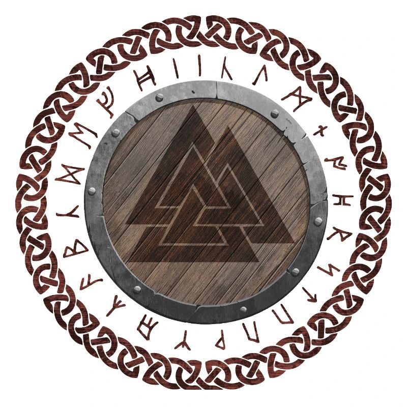 Valknut Viking Symbol