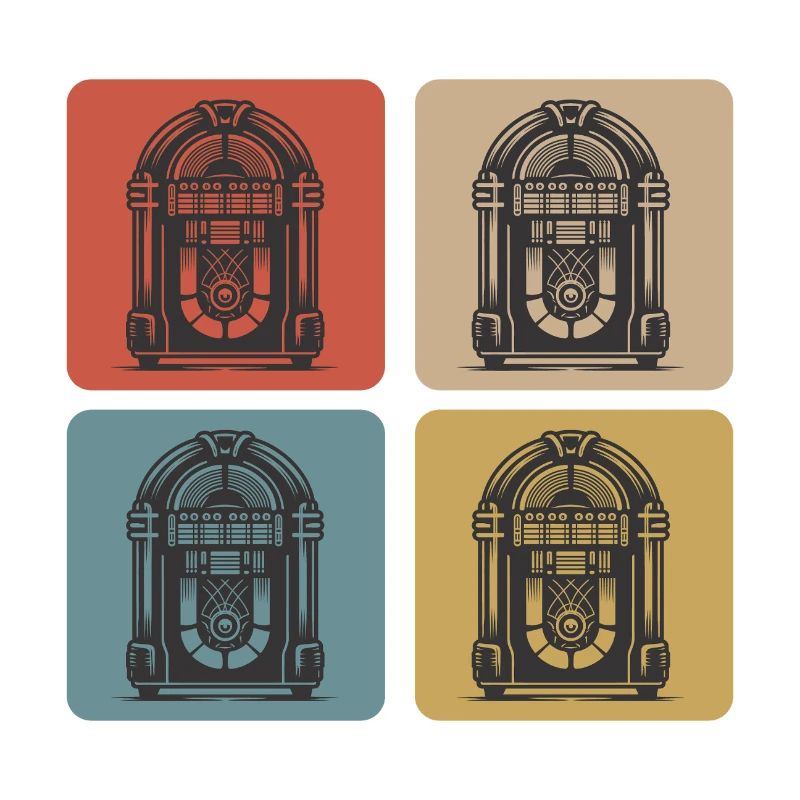 Style Jukebox rétro