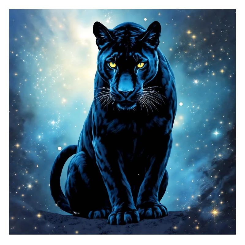 Krafttier Dunkler Panther