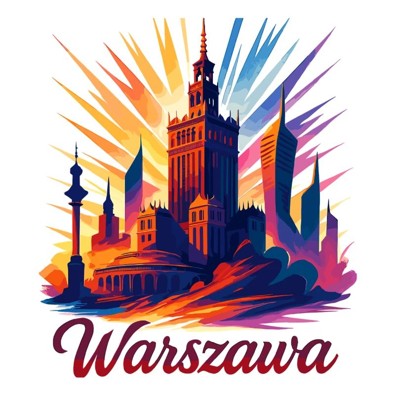 Varsovie Warszawa Capitale Pologne Cadeau