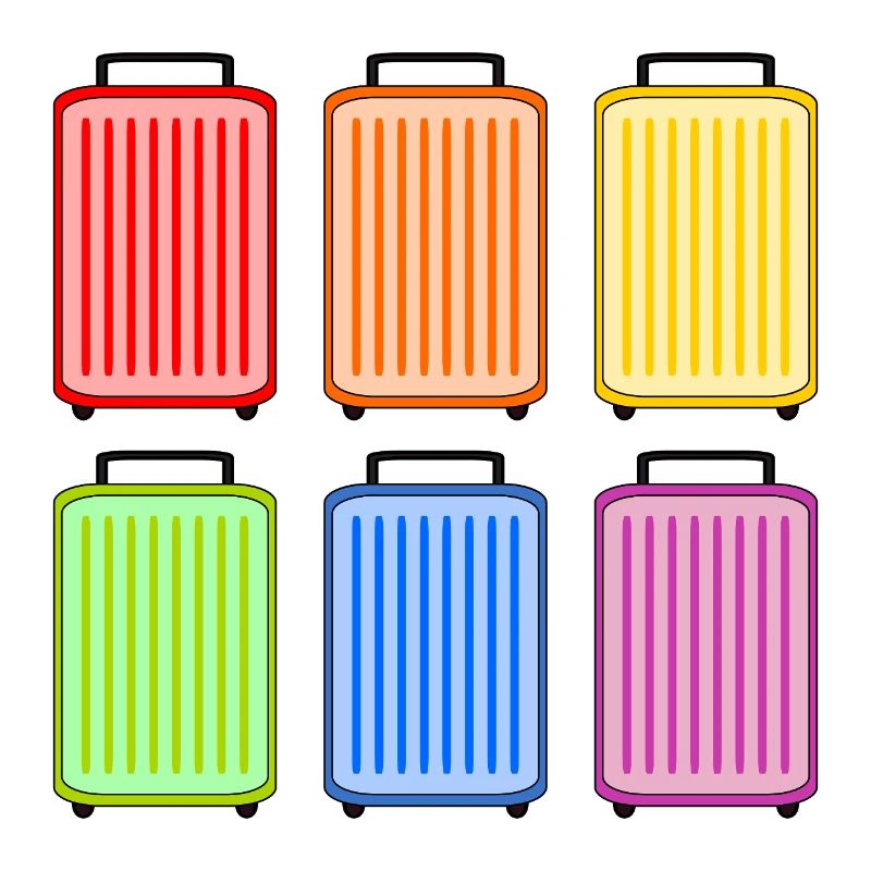 SUITCASE RAINBOW