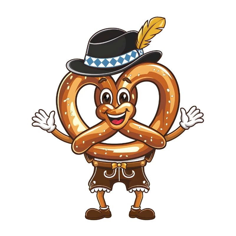 Fröhliche Brezel