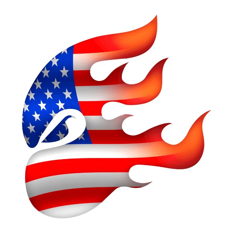 Drapeau des États-Unis - USA - Ninja