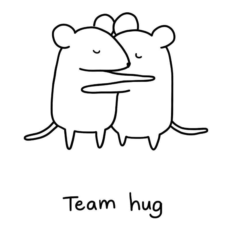 Team hug
