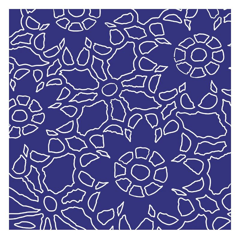 Linear Christmas geometric pattern