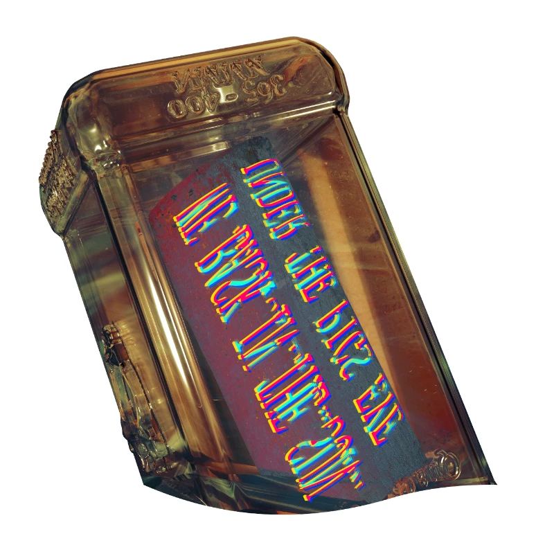 Cryptic Message In A Bottle