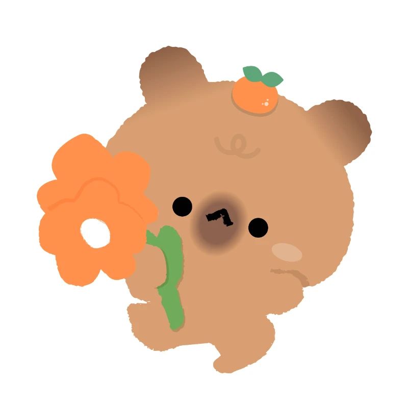 Romantisches Capybara