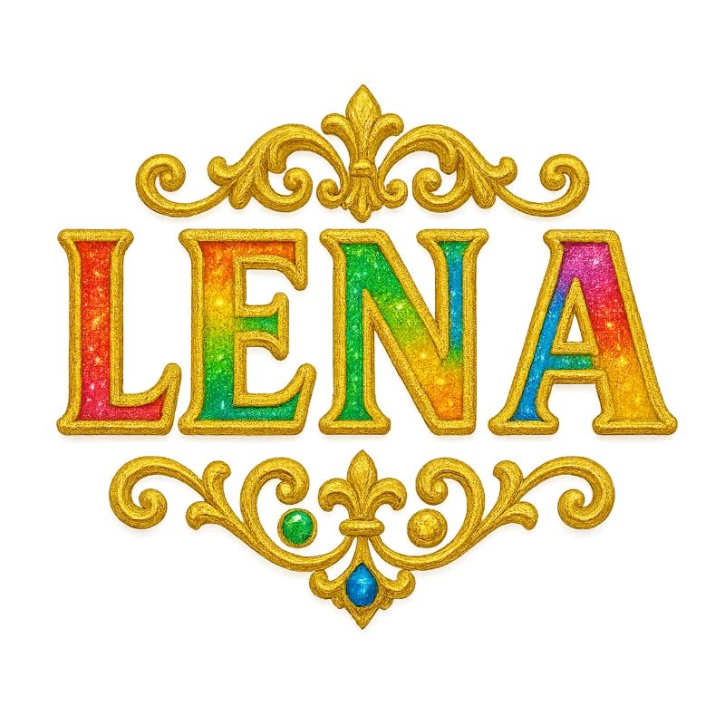 LENA Glitter Gold Sequins