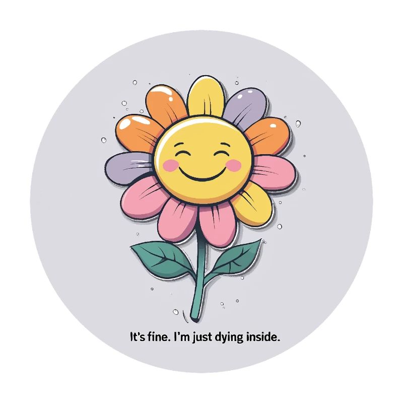 Fröhliche Blume 