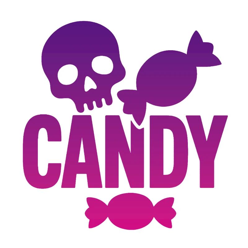 Skeleton and Whimsical Candy