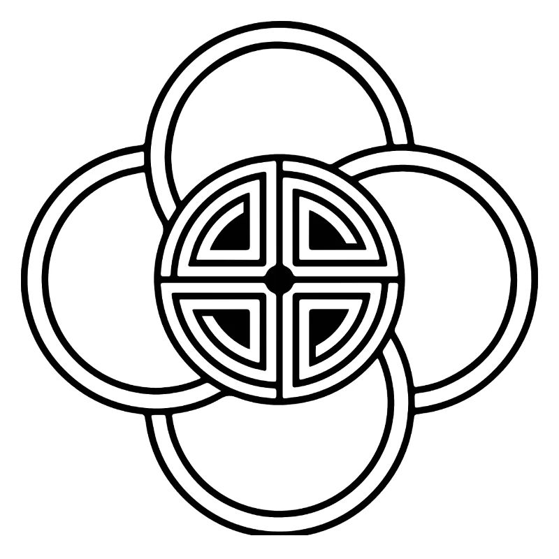 Conception de noeud d’harmonie sacrée