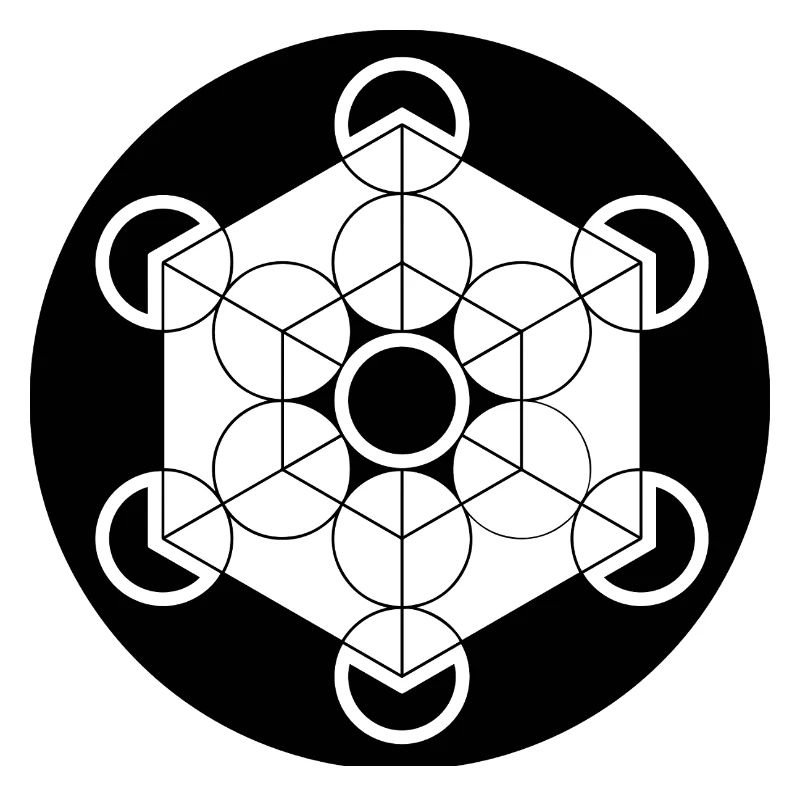 Crop circle cube de Metatron